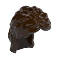 Plaatje in Gallery viewer laden, LEGO® los onderdeel Haar in kleur Donker Bruin 6977