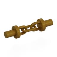 LEGO® los onderdeel Ketting in kleur Parel Goud 6981