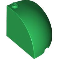 LEGO® los onderdeel Steen Rond in kleur Groen 49612