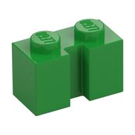 Plaatje in Gallery viewer laden, LEGO® los onderdeel Steen Aangepast in kleur Fel Groen 4216