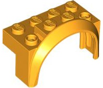 Plaatje in Gallery viewer laden, LEGO® los onderdeel Spatbord Helder Licht Oranje 3387