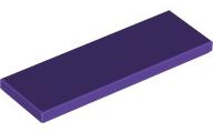 LEGO® los onderdeel Tegel Algemeen Donkerpaars 69729