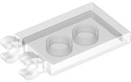 LEGO® los onderdeel Tegel Aangepast Doorzichtig 30350b