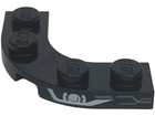 LEGO® los onderdeel Plaat Rond met Motief Zwart 68568pb01R