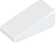 LEGO® los onderdeel Dakpan Algemeen in kleur Wit 5404