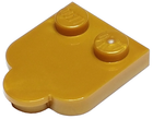 LEGO® los onderdeel Tegel Aangepast in kleur Parel Goud 5518