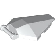 Plaatje in Gallery viewer laden, LEGO® los onderdeel Voorruit in kleur Wit 27262