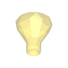 LEGO® los onderdeel Rots in kleur Doorzichtig Geel 30153