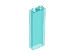 LEGO® los onderdeel Steen Doorzichtig Lichtblauw 2454