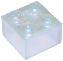 Plaatje in Gallery viewer laden, LEGO® los onderdeel Steen in kleur Satijn Wit 3003
