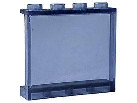 LEGO® los onderdeel Paneel Doorzichtig Zwart (2023) 60581