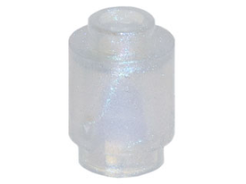 LEGO® los onderdeel Steen Rond in kleur Satijn Wit 3062