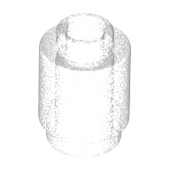 LEGO® los onderdeel Steen Rond in kleur Satijn Wit 3062