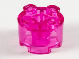 LEGO® los onderdeel Steen Rond Doorzichtig Donkerroze 3941