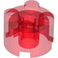 LEGO® los onderdeel Steen Rond Doorzichtig Rood 3941