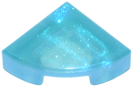 LEGO® Tegel Rond Satijn Doorzichtig Lichtblauw 25269