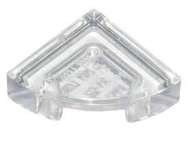 LEGO® los onderdeel Tegel Rond in kleur Doorzichtig 25269