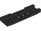 LEGO® los onderdeel Onderstel in kleur Zwart 7035