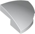LEGO® los onderdeel Dakpan Gebogen in kleur Wit 5852