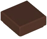 Plaatje in Gallery viewer laden, LEGO® los onderdeel Tegel Algemeen Donker Bruin 3070