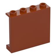 Plaatje in Gallery viewer laden, LEGO® los onderdeel Paneel in kleur Donker Oranje 60581