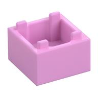 LEGO® los onderdeel Container in kleur Fel Roze 2821