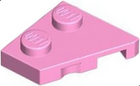 LEGO® los onderdeel Wig Plaat in kleur Fel Roze 24299