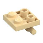 LEGO® los onderdeel Plaat Aangepast in kleur Geelbruin 5066