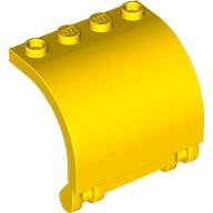 Plaatje in Gallery viewer laden, LEGO® los onderdeel Paneel in kleur Geel 18910