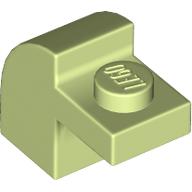 Plaatje in Gallery viewer laden, LEGO® los onderdeel Dakpan Gebogen Geelachtig Groen 6091