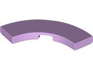 LEGO® los onderdeel Tegel Rond in kleur Lavendel 79393