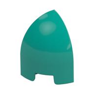 LEGO® los onderdeel Dakpan Gebogen Donker Turkoois 1871