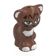 Plaatje in Gallery viewer laden, LEGO® los onderdeel Landdier in kleur Medium Bruin 11602pb16