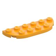 Plaatje in Gallery viewer laden, LEGO® los onderdeel Plaat Rond Helder Licht Oranje 18980