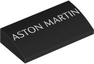 Plaatje in Gallery viewer laden, LEGO® onderdeel Dakpan Gebogen met Motief Zwart 88930pb185