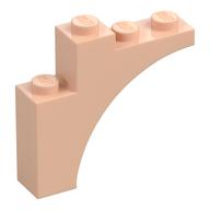 LEGO® los onderdeel Steen Boog in kleur Lichte Noga 80543