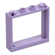 LEGO® los onderdeel Raamkozijn in kleur Lavendel 60594