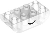 Plaatje in Gallery viewer laden, LEGO® Dakpan Gebogen Omgekeerd met Motief 5174pb05