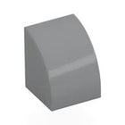 LEGO® onderdeel Dakpan Gebogen Licht Blauwachtig Grijs 7126