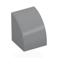 LEGO® onderdeel Dakpan Gebogen Licht Blauwachtig Grijs 7126