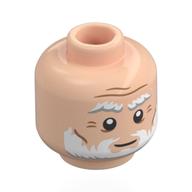 LEGO® los onderdeel Hoofd in kleur Lichte Noga 3626pb3778