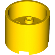 Plaatje in Gallery viewer laden, LEGO® los onderdeel Steen Rond in kleur Geel 73111