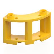 LEGO® los onderdeel Raamkozijn in kleur Geel 73878