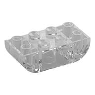 Plaatje in Gallery viewer laden, LEGO® onderdeel Dakpan Gebogen Omgekeerd Doorzichtig 5174