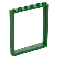LEGO® los onderdeel Raamkozijn in kleur Groen 42205