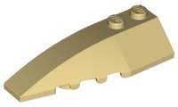 LEGO® los onderdeel Wig in kleur Geelbruin 41748