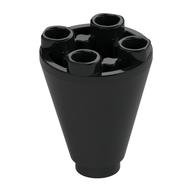 LEGO® los onderdeel Kegel in kleur Zwart 49309