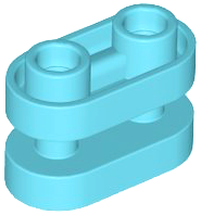 LEGO® los onderdeel Steen Rond Medium Azuurblauw 77808