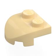 LEGO® los onderdeel Steen Rond in kleur Geelbruin 7037