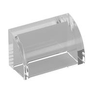 Plaatje in Gallery viewer laden, LEGO® los onderdeel Dakpan Gebogen in kleur Doorzichtig 7134